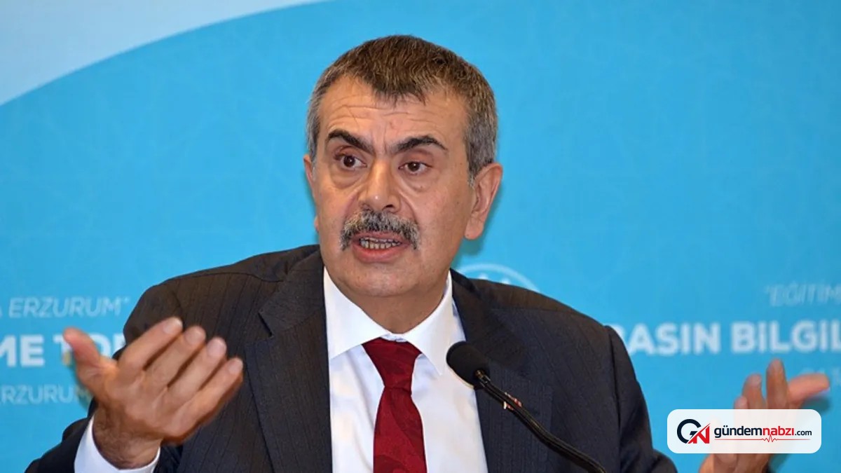 Yusuf Tekin okullarda veri koruması tedbirlerini anlattı