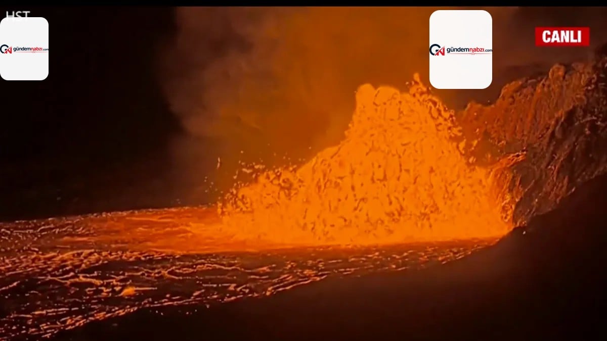 Kilauea yanardağında hareketlilik sürüyor