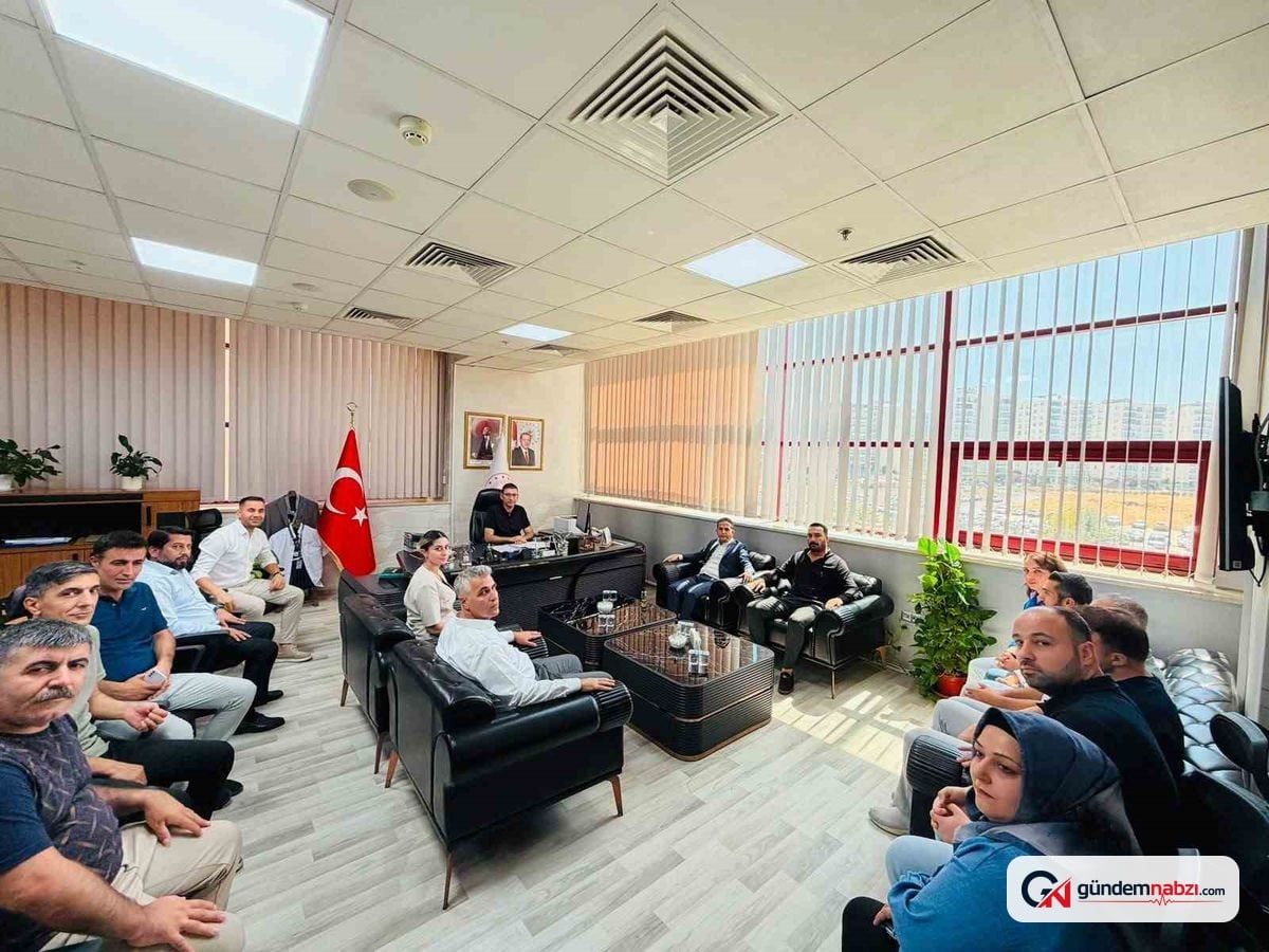 Diyarbakır'da Hak-İş Başkanı hastane başhekimiyle görüştü