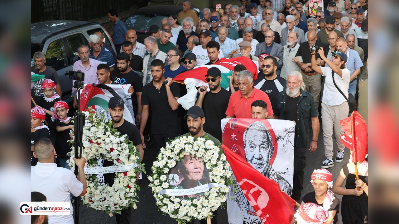 Filistin için savaşan Japon Kızıl Ordu üyesi Beyrut'ta defnedildi