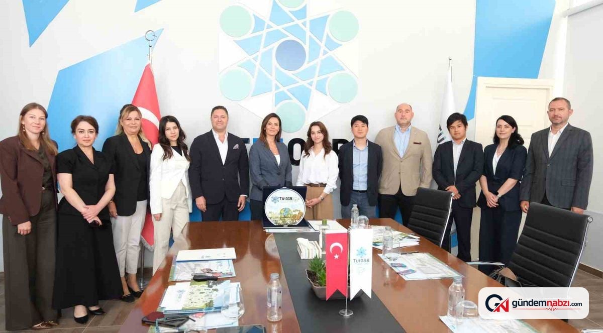 Mersin'deki TÜİOSB, Japon yatırımcıları ağırladı