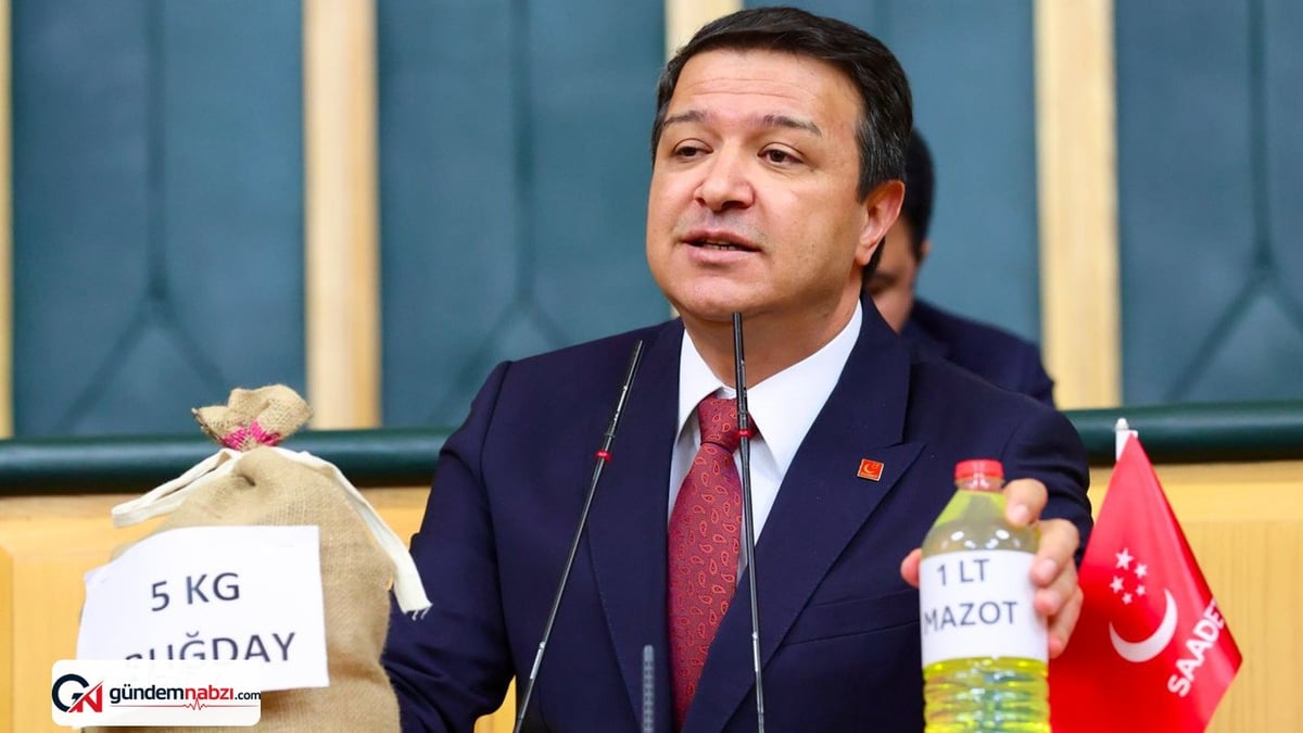 Saadet Partisi lideri Arıkan'dan iktidara gündem eleştirisi