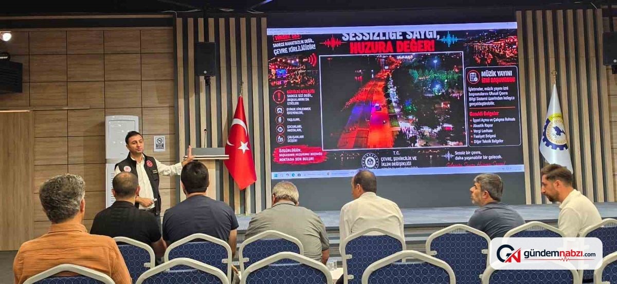 Bitlis'te işletmelere müzik yayını ve gürültü denetimi anlatıldı