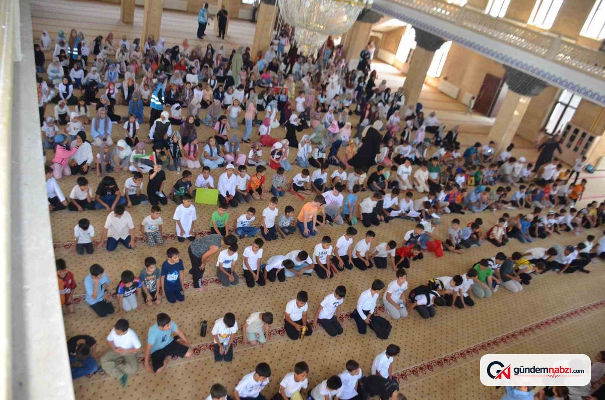 Muş'un Bulanık ilçesinde 600 öğrenci camide buluştu