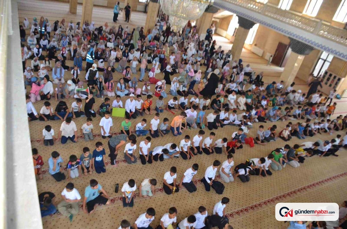 Muş'un Bulanık ilçesinde 600 öğrenci camide buluştu