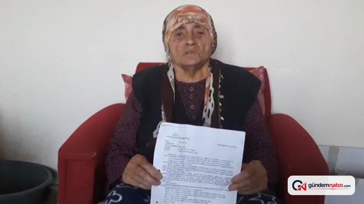 Amasya'da 90 yaşındaki kadının oğlu tarafından icra yoluyla evinden çıkarılmak istendiği iddia edildi