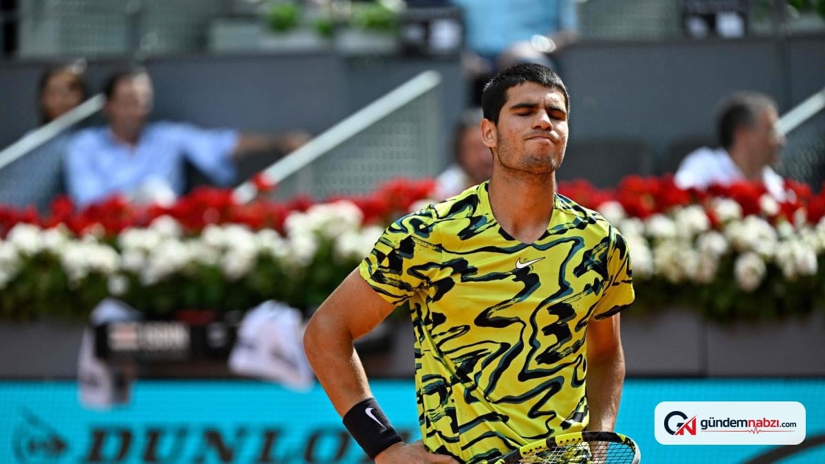 Alcaraz, en uzun süre tenis oynamadı