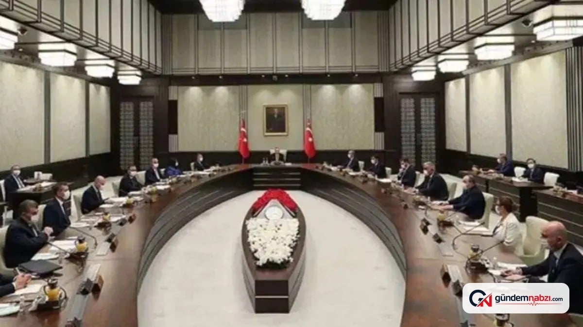 Kabine toplantısı 29 Temmuz'da Beştepe'de yapılacak
