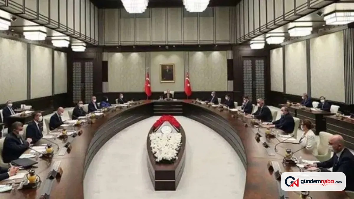 Kabine toplantısı 29 Temmuz'da Beştepe'de yapılacak
