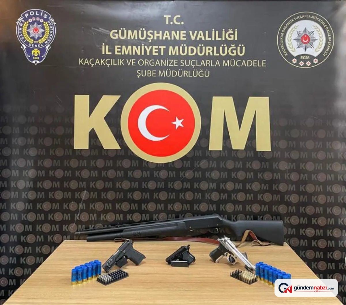 Gümüşhane'de 15 günde 16 firari kişi yakalandı