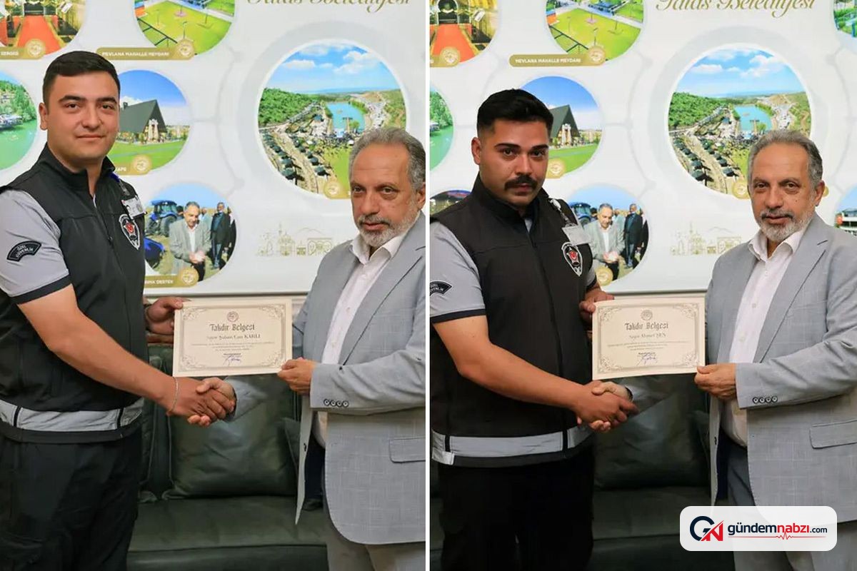 Güvenlik görevlileri 700 bin lira değerinde çantayı sahibine teslim etti