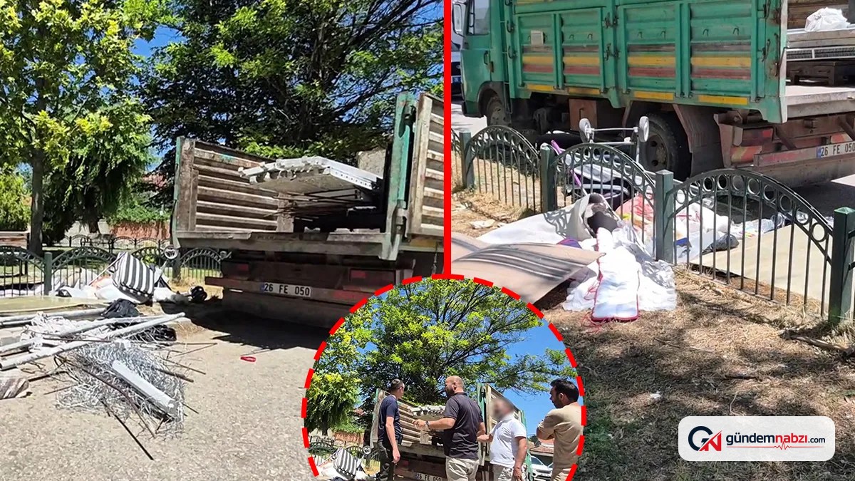 Eskişehir'de inşaattan demir çalan şüpheli yakalandı