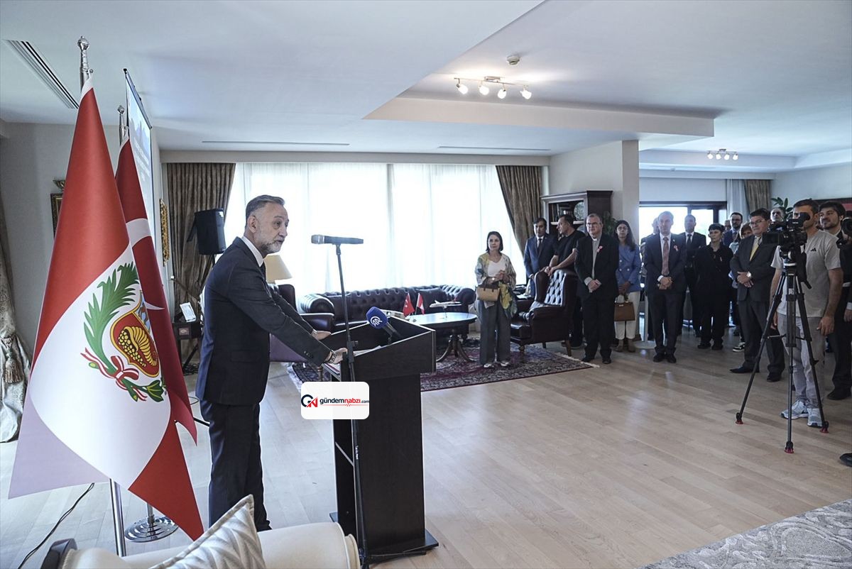 Peru Milli günü dolayısıyla Ankara'da resepsiyon yapıldı