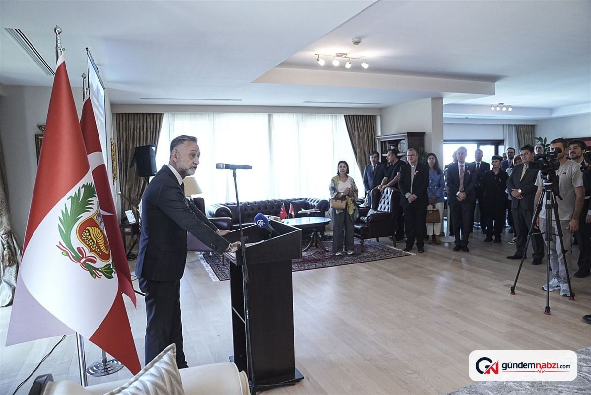 Peru Milli günü dolayısıyla Ankara'da resepsiyon yapıldı