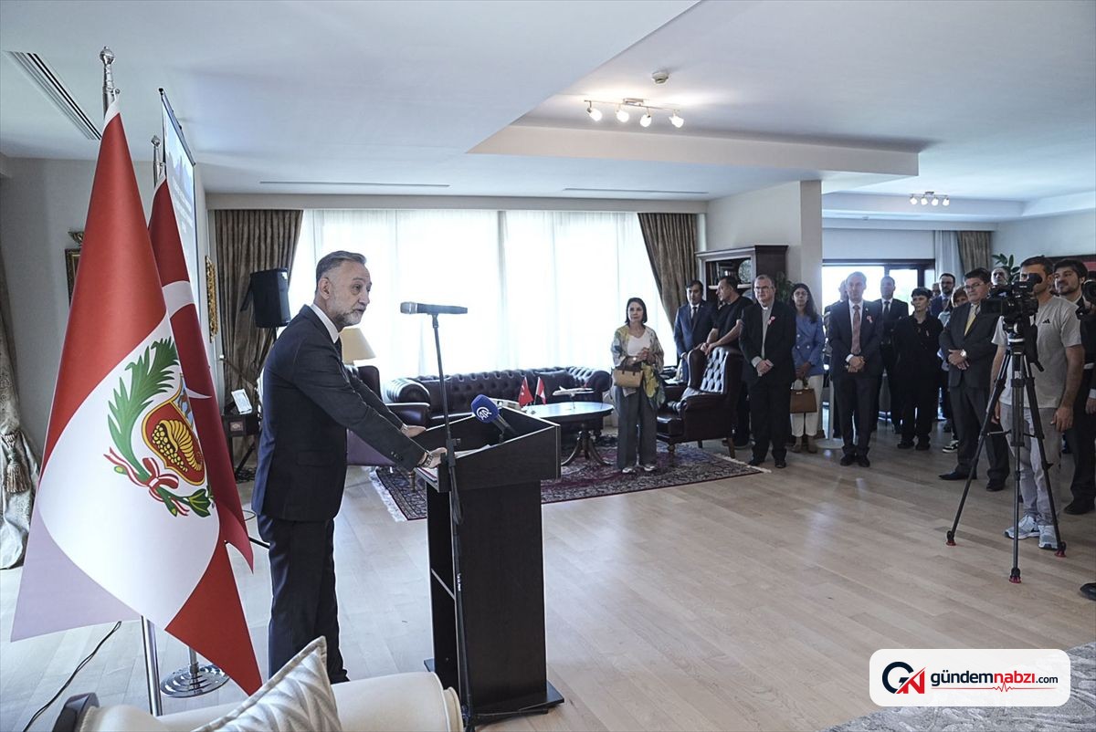 Peru Milli günü dolayısıyla Ankara'da resepsiyon yapıldı