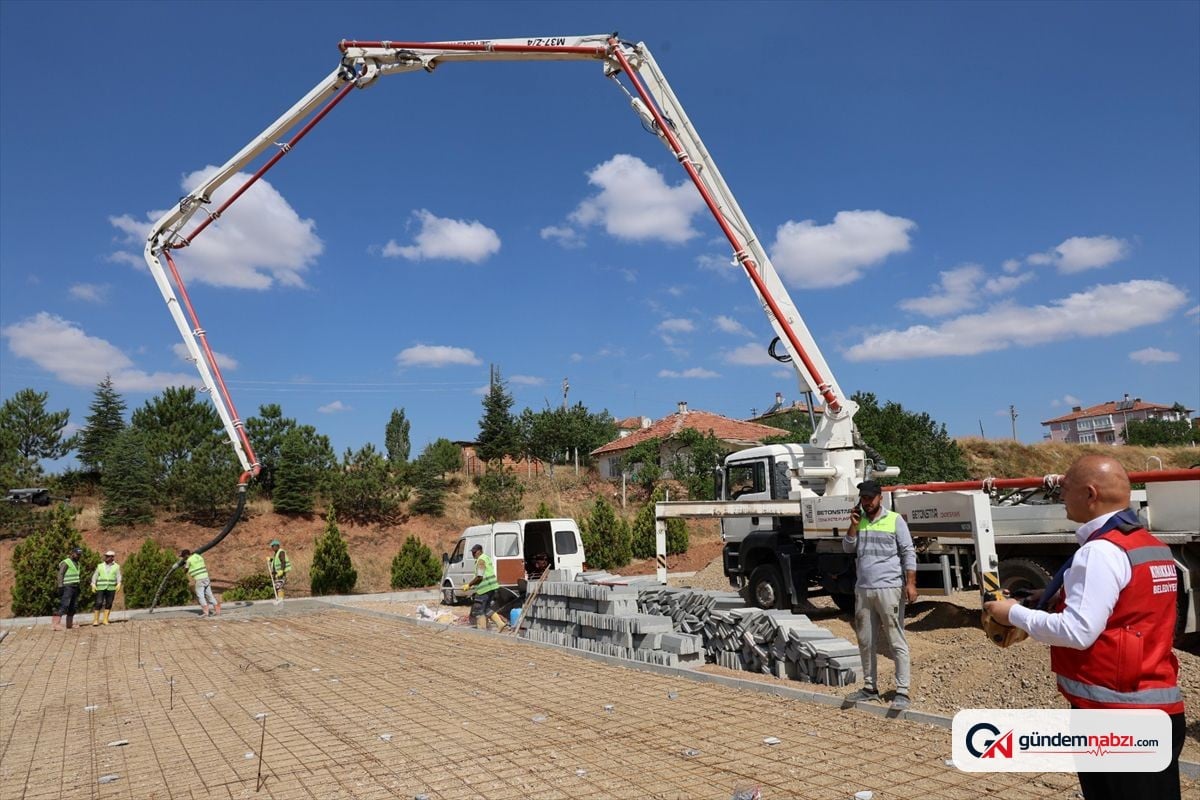 Kırıkkale'de 25. parkın temeli atıldı