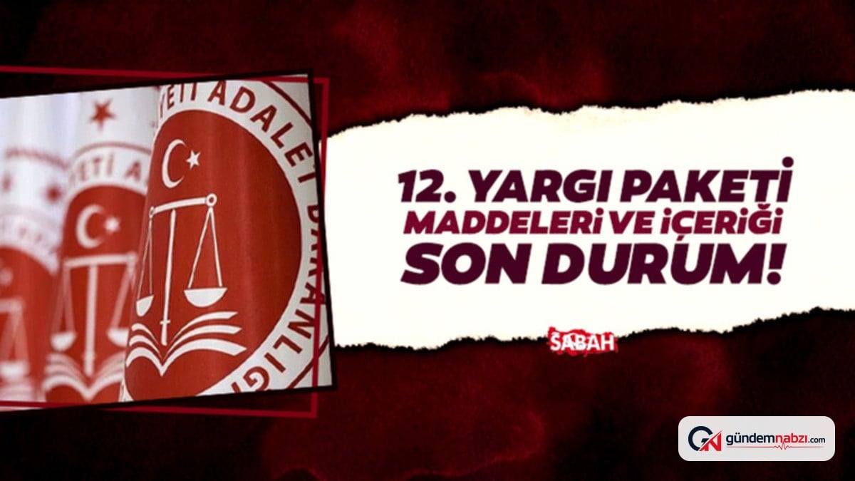 12. Yargı Paketi TBMM'de kabul edildi