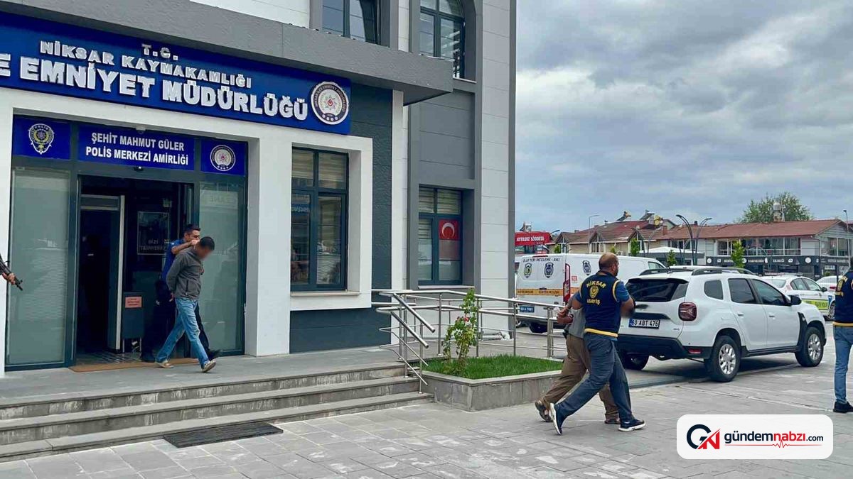 Tokat'taki hırsızlık şüphelileri Sivas'ta lastiklerle yakalandı
