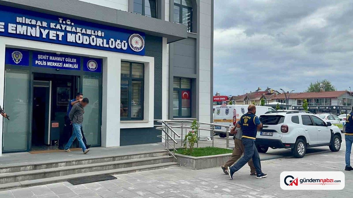 Tokat'taki hırsızlık şüphelileri Sivas'ta lastiklerle yakalandı