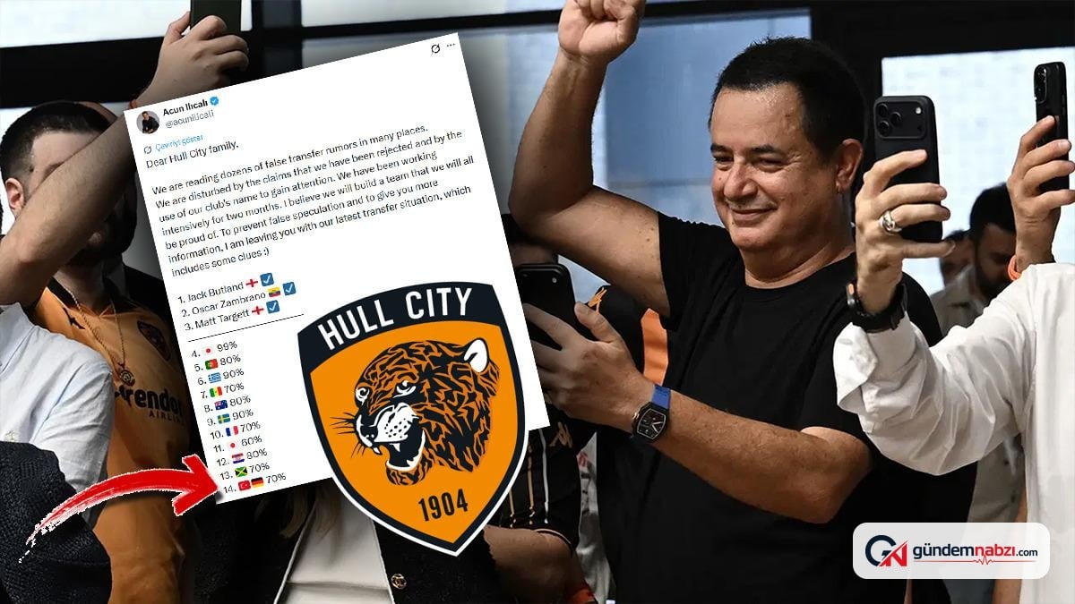 Acun Ilıcalı'nın gizemli paylaşımındaki Mert Kömür Hull City radarında