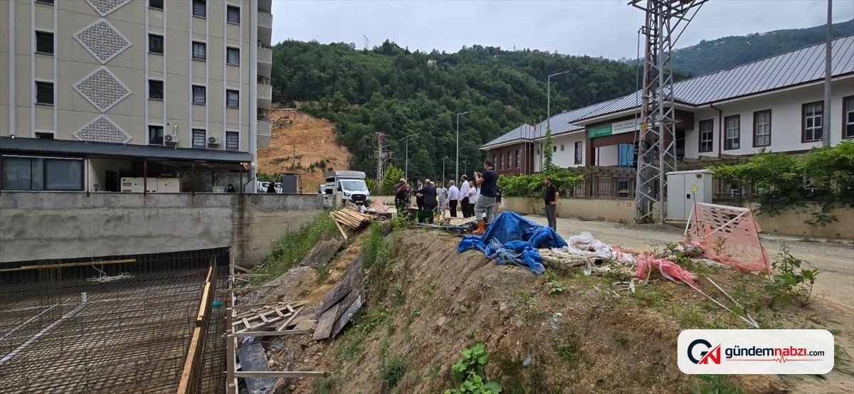 Trabzon'da Çaykara Merkez Kız Kur'an Kursu'nun temeli atıldı