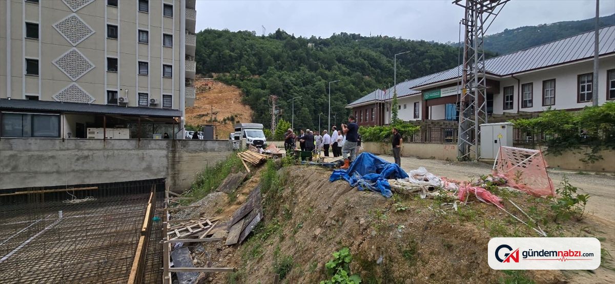 Trabzon'da Çaykara Merkez Kız Kur'an Kursu'nun temeli atıldı
