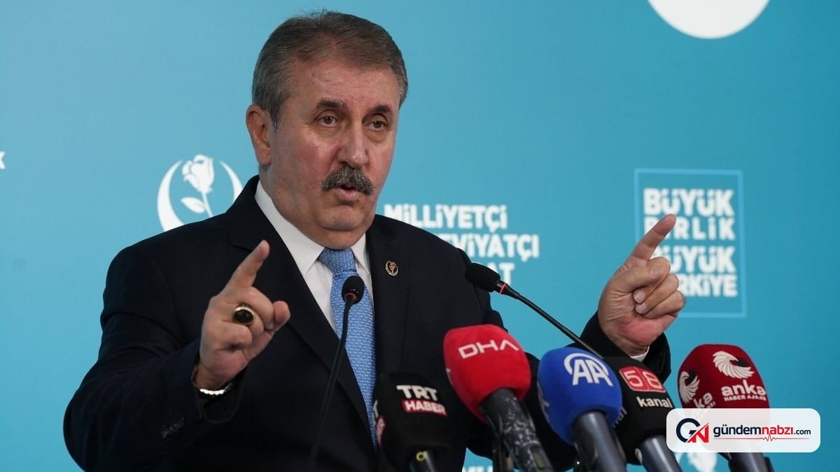 Mustafa Destici: Hiçbir siyasi partiye Hazine yardımı verilmesin