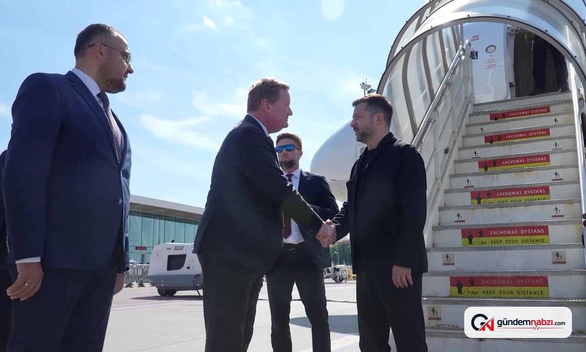 Zelensky, iki ülke arasındaki gerilimin ardından Polonya'da