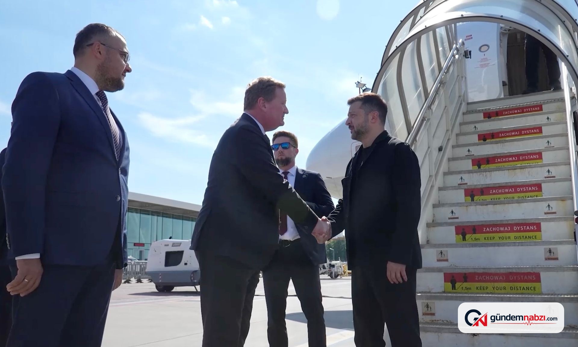 Zelensky, iki ülke arasındaki gerilimin ardından Polonya'da