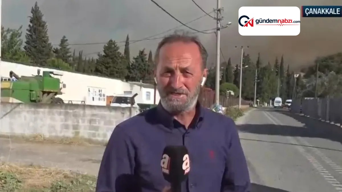 Çanakkale'de yangın yerleşim yerlerine ulaştı