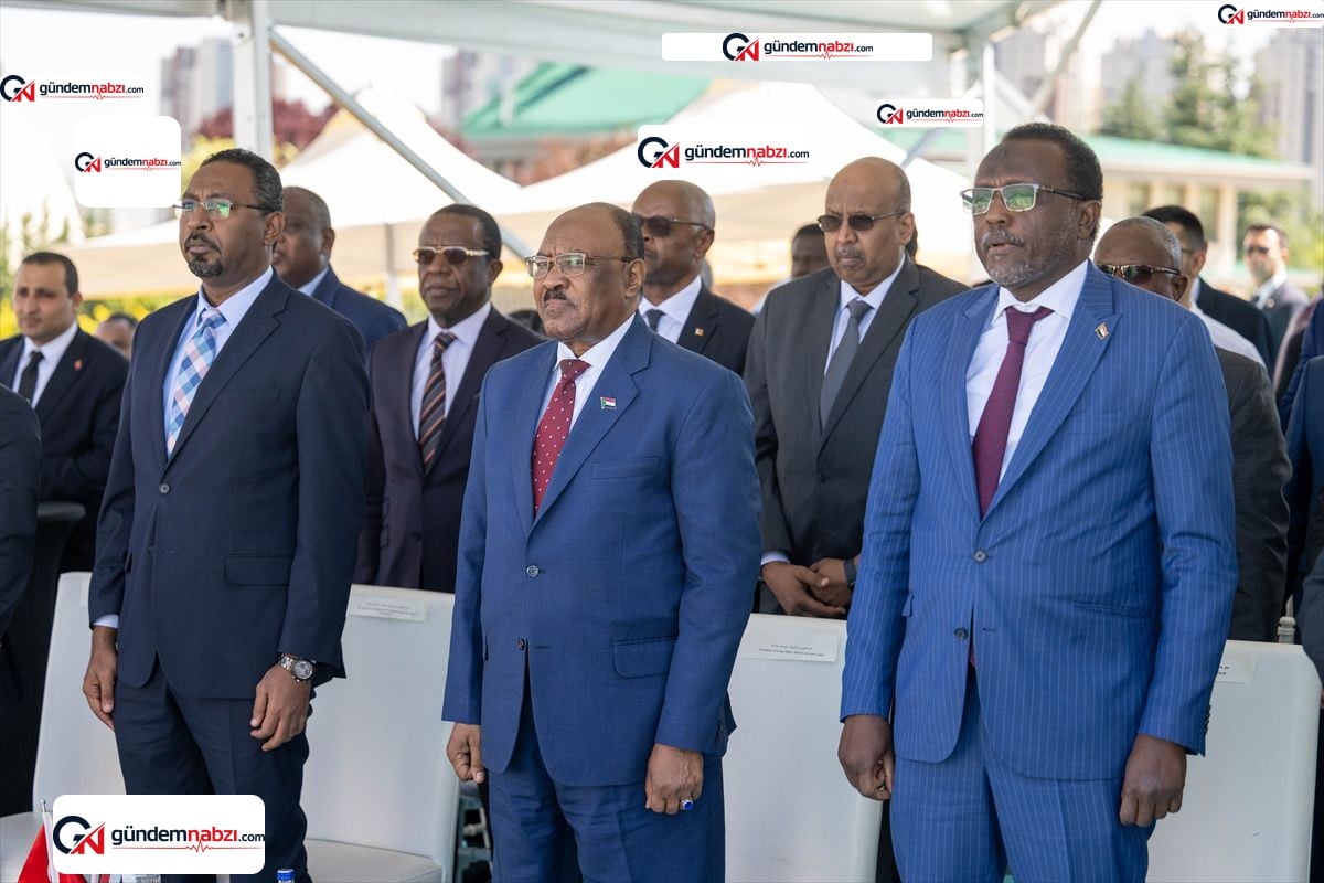 Ankara'da Sudan büyükelçiliği yeni binası için temel atıldı