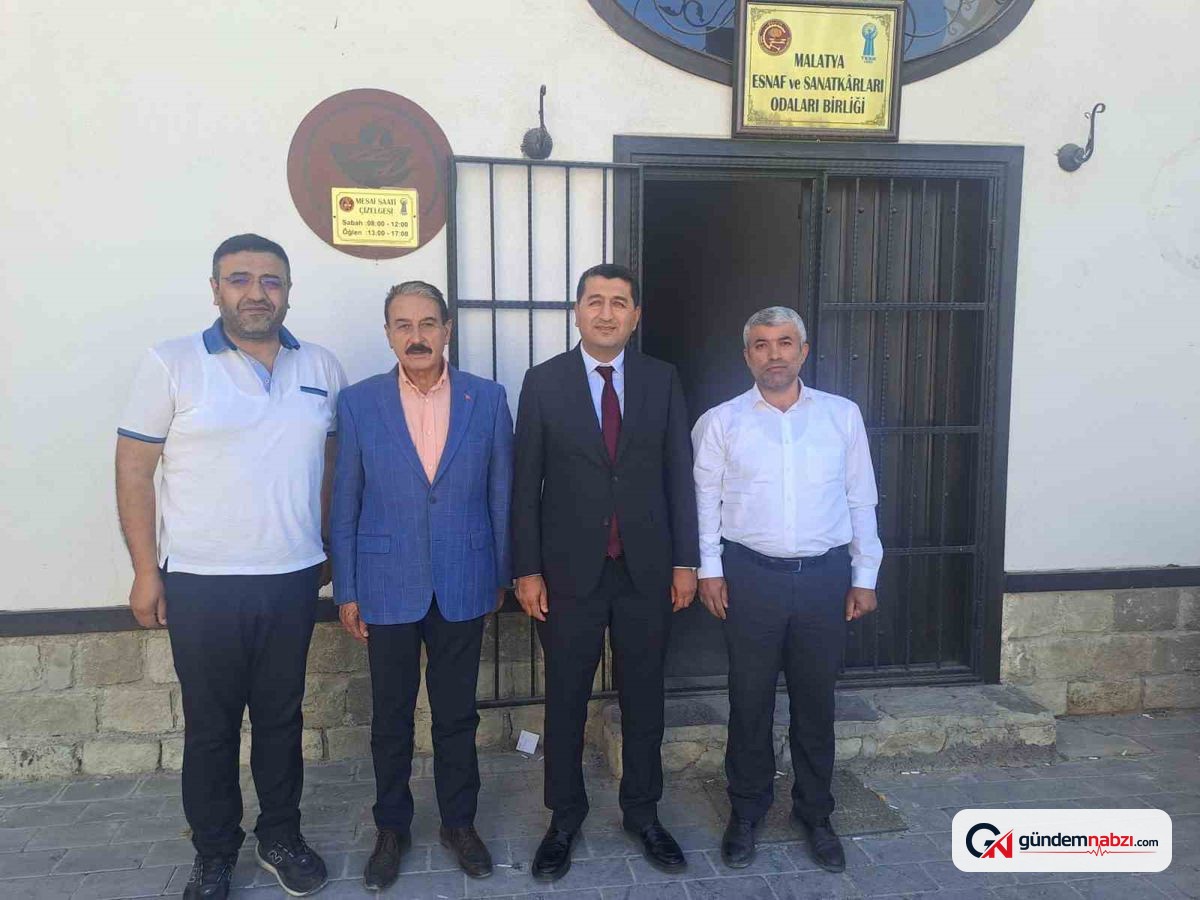 MTSO Başkan Adayı Boyraz'dan MESOB'a ziyaret