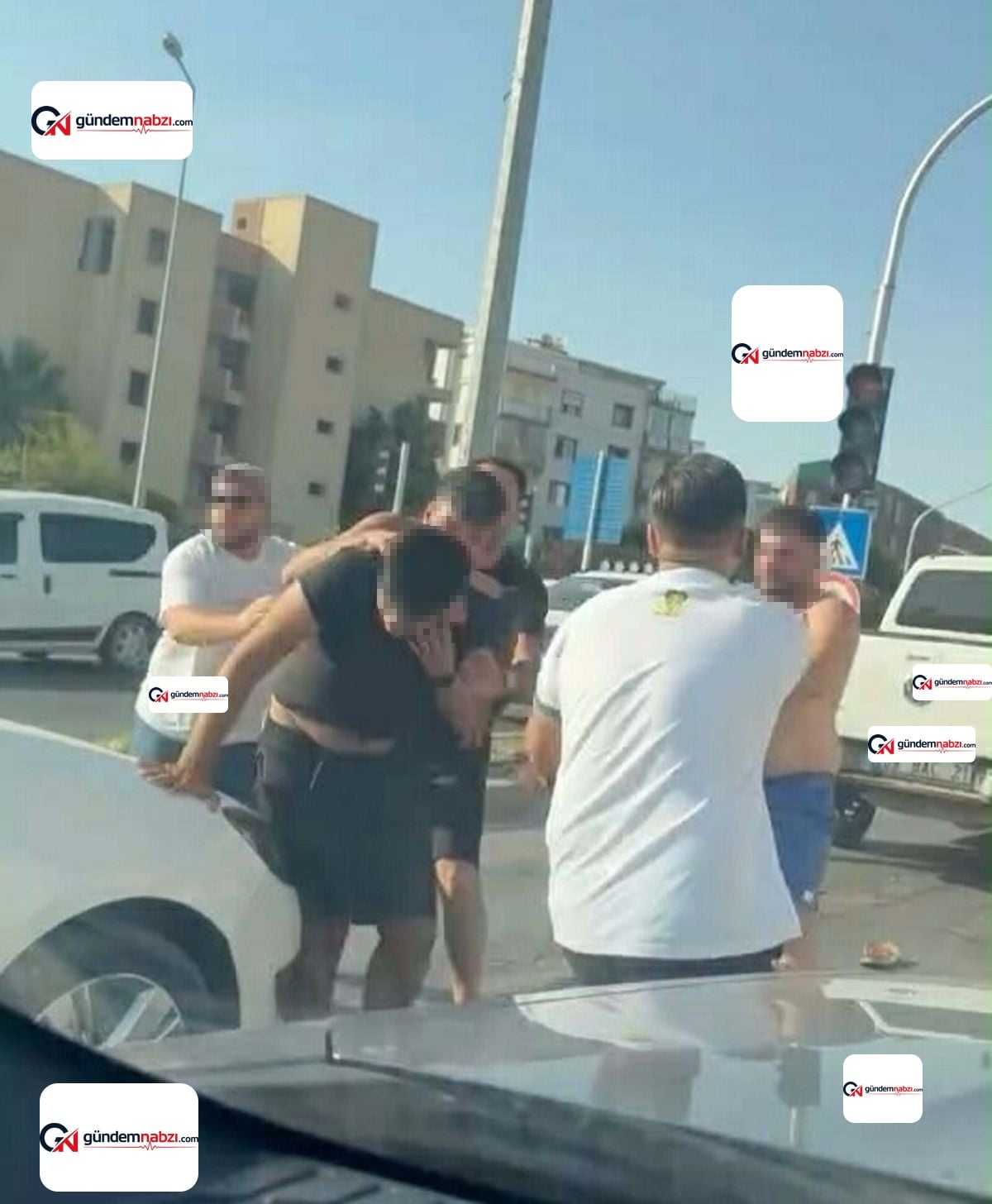 Aydın'da trafikte kavga eden 2 şüpheli gözaltına alındı