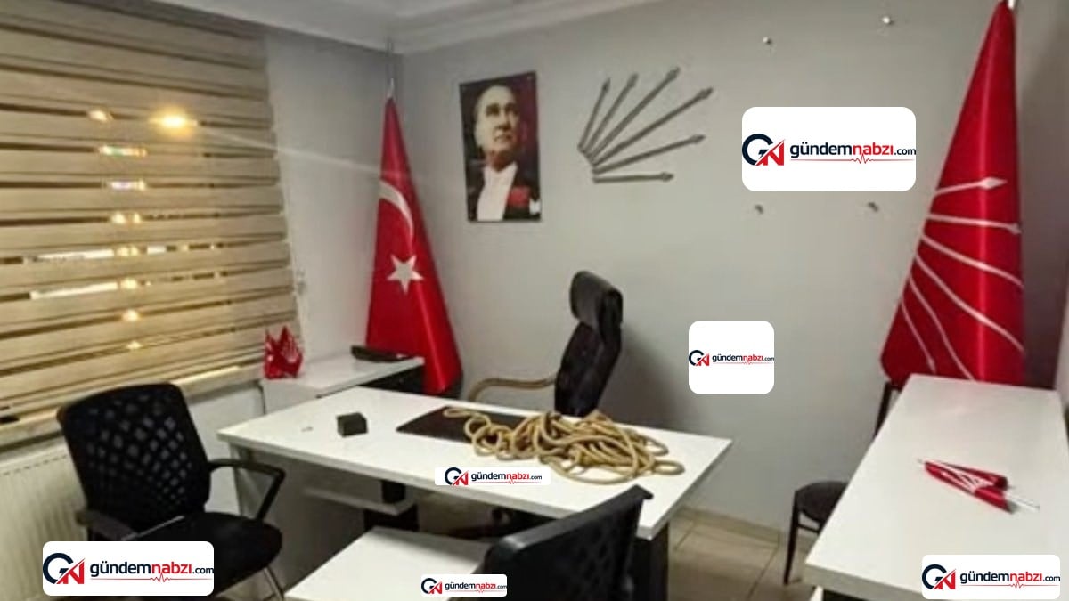 CHP binalarında devir teslim krizi: Masaya urgan bırakıldı