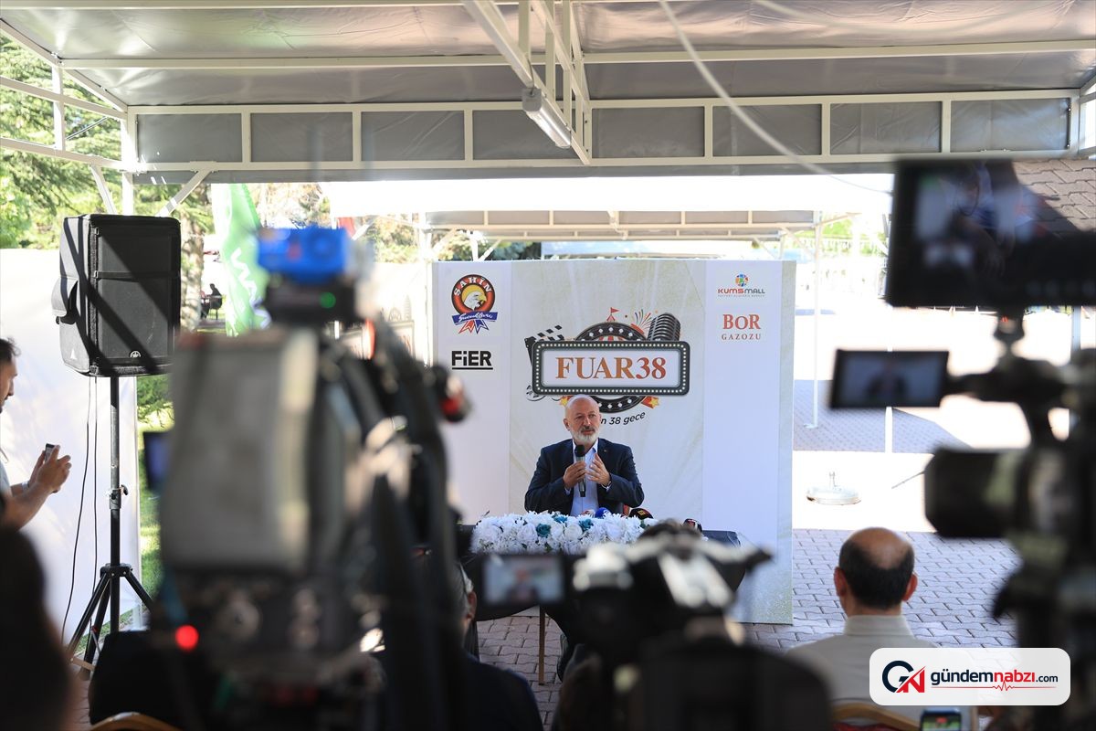 Kayseri'de 38 gün sürecek fuar38 tanıtıldı