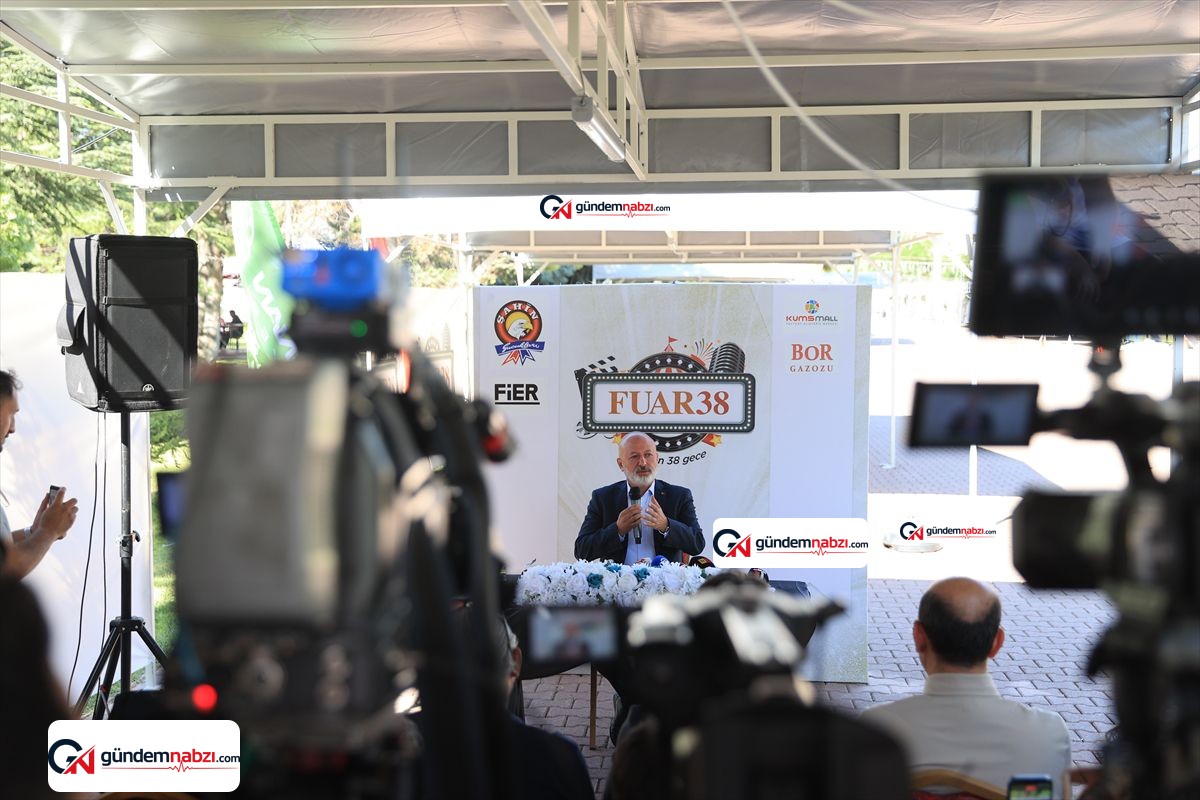 Kayseri'de 38 gün sürecek fuar38 tanıtıldı