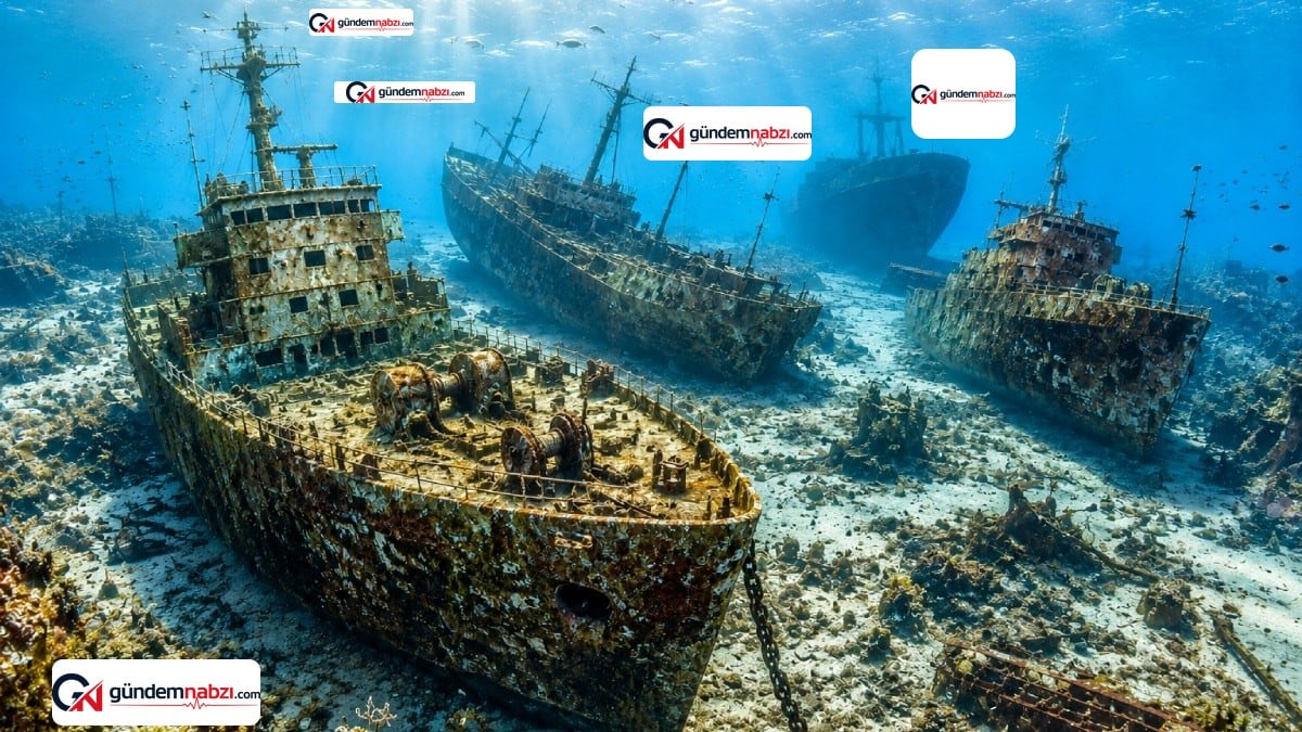 Deniz dibindeki binlerce batık gemi çevre için büyük risk oluşturuyor