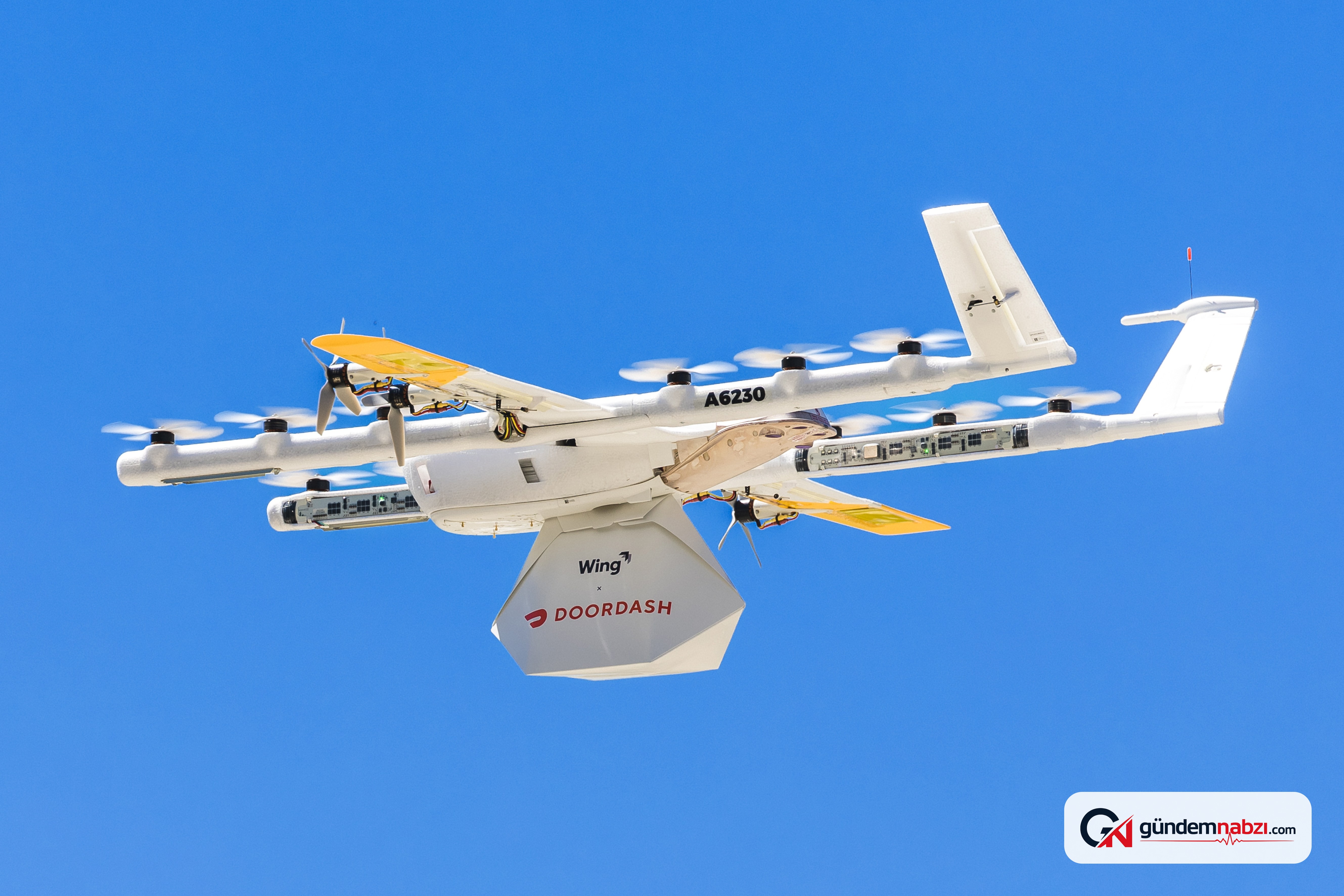 DoorDash kendi hava kargo birimiyle drone teslimatına başlıyor