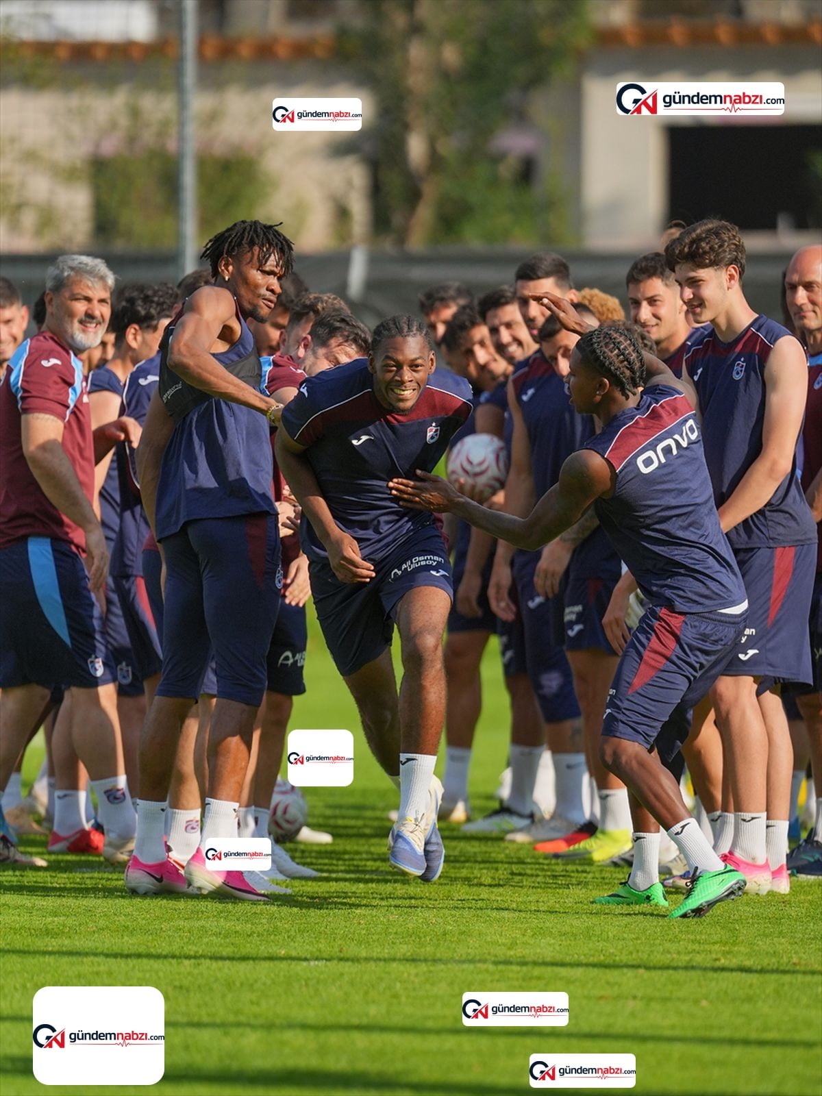 Trabzonspor'da Avusturya kampı çift idmanla sürüyor