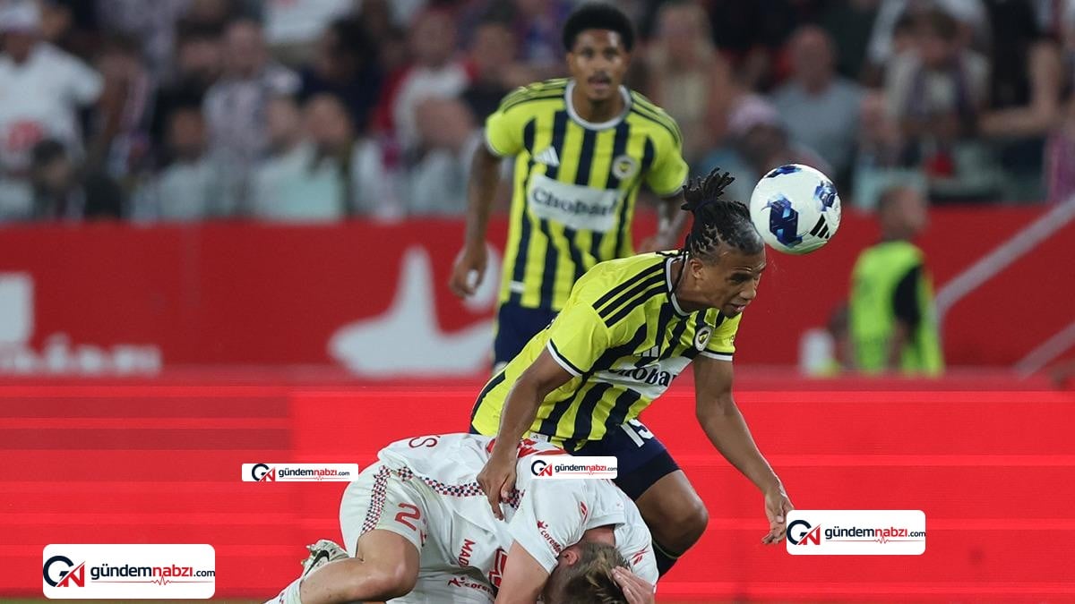 Fenerbahçe'nin tur kahramanı Nathan Ake oldu
