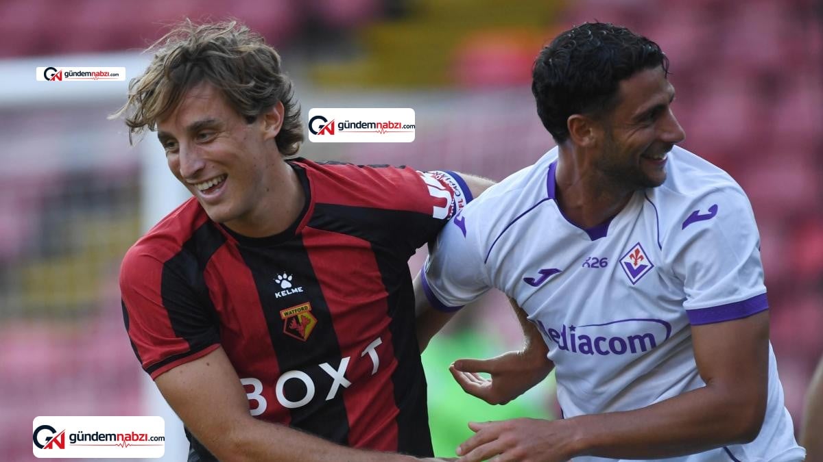 Fiorentina, İngiltere'de Watford'u Piccoli'nin golüyle yendi