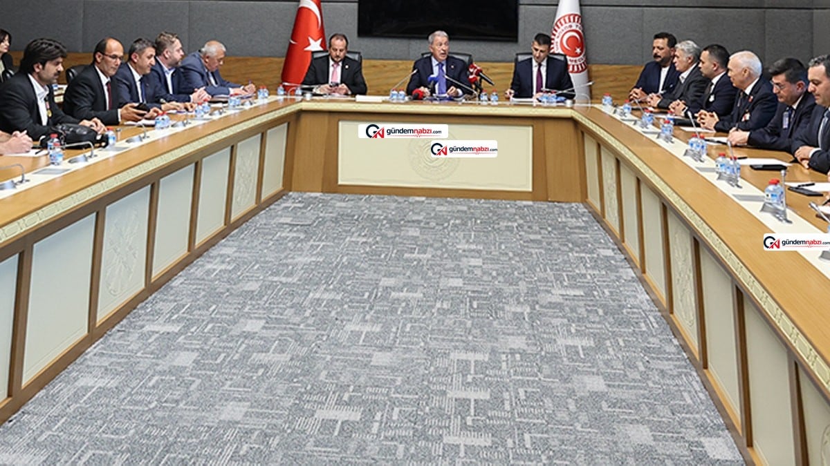 TBMM'de gazilerle bir araya gelen Hulusi Akar'dan tepki çeken sözler