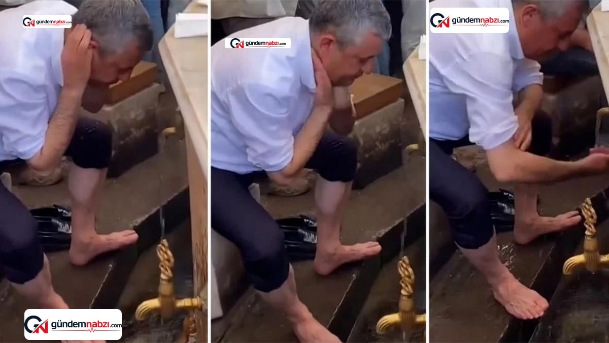 Özgür Özel'in abdest görüntülerinin arkasındaki gerçek açıklandı