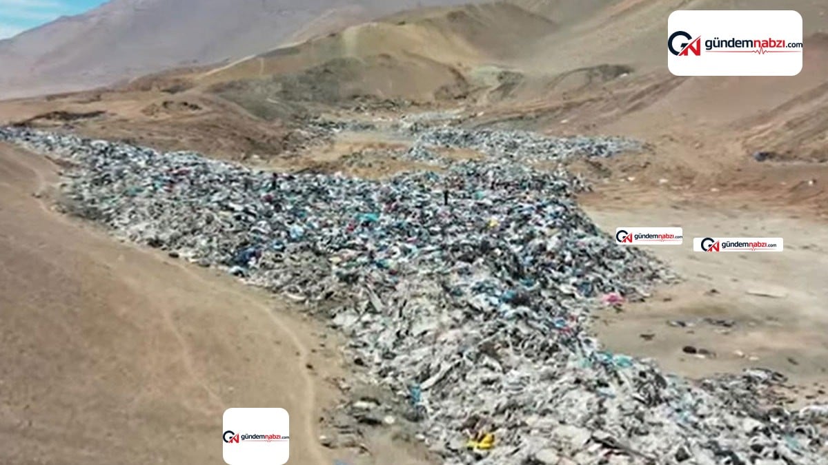 Atacama Çölü'nde 60 bin tonluk devasa tekstil çöplüğü oluştu