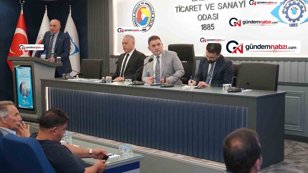 ETSO Temmuz Ayı Olağan meclis toplantısı Erzurum'da yapıldı