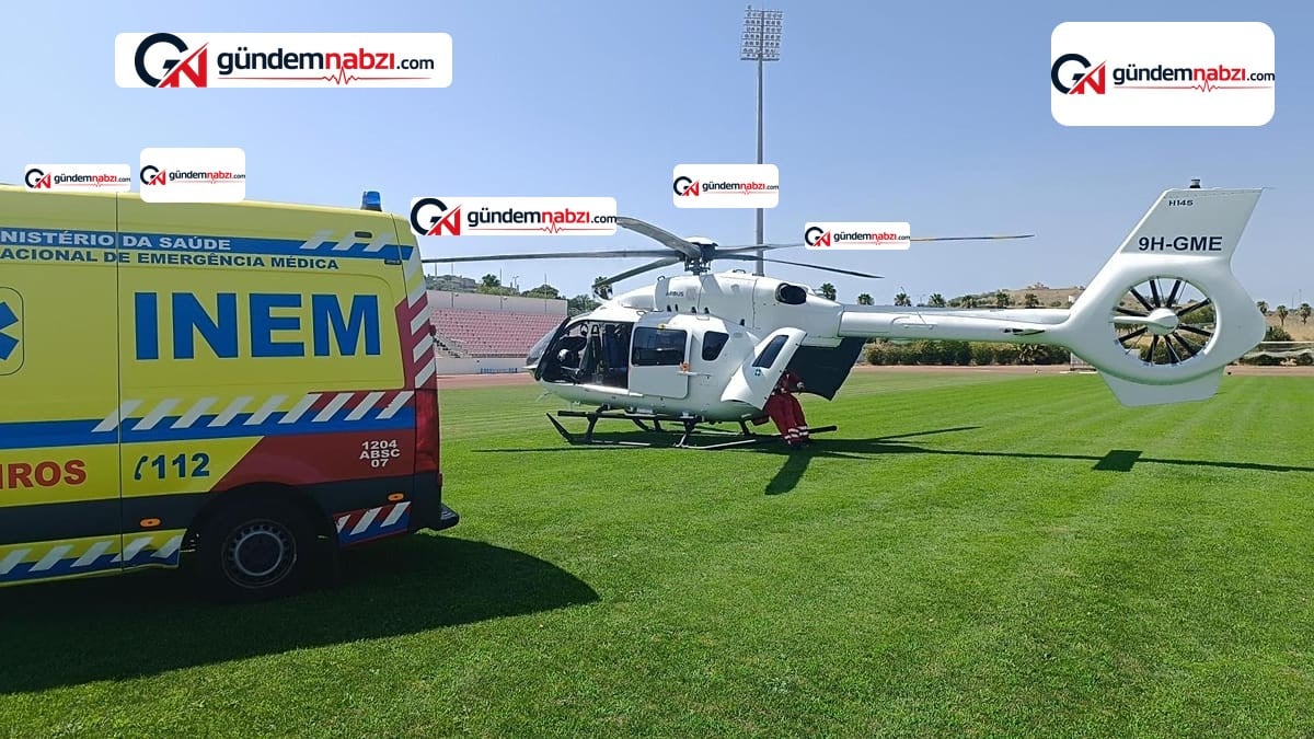 Portekiz'in acil yardım helikopterleri üç dakikada havalanıyor
