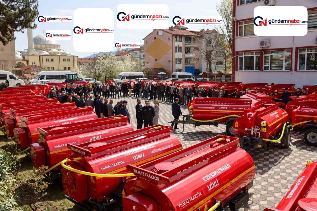 Bilecik'te köylüler yangın söndürme tankeriyle alevleri söndürdü