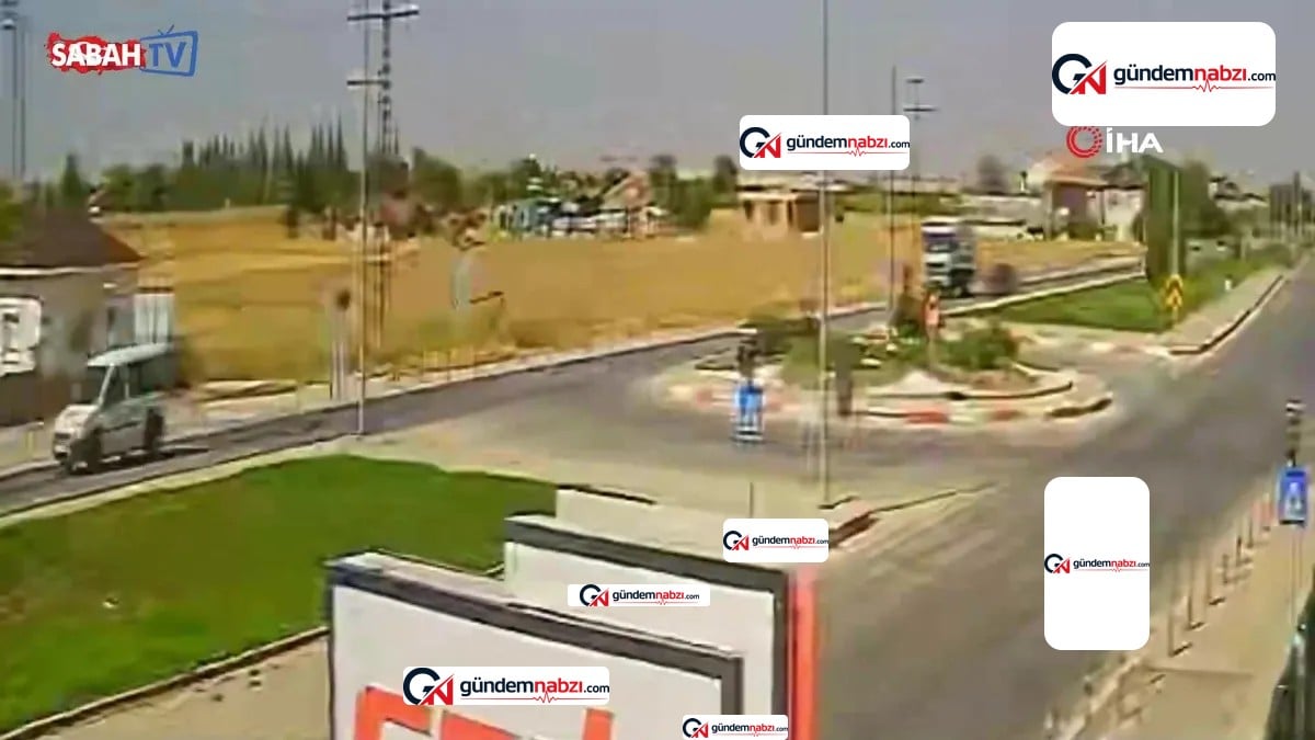 Karaman'da çöp kamyonuna çarpan motosikletin sürücüsü ağır yaralandı