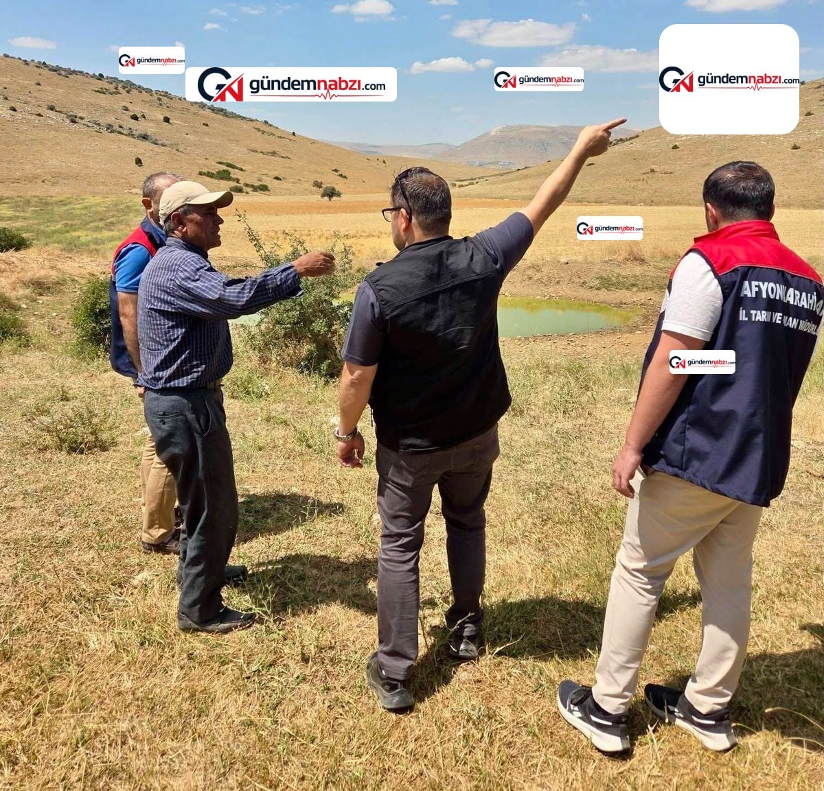 Afyonkarahisar'da Kırsal Kalkınma Projesi arazide sürüyor