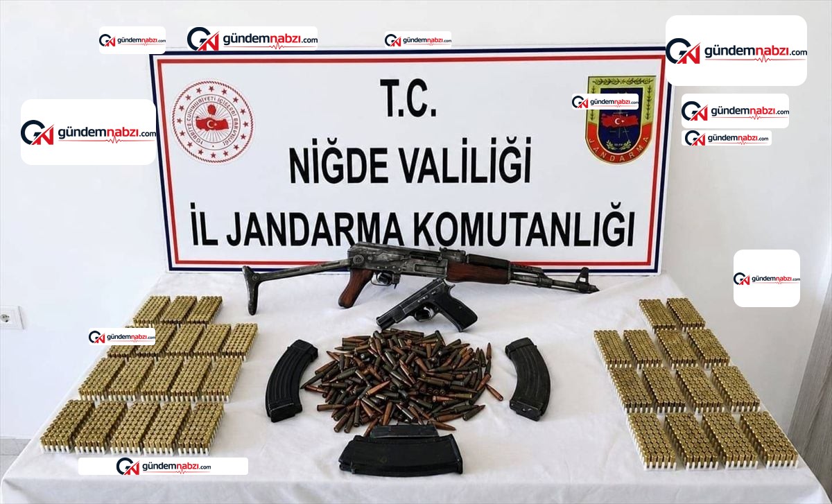 Niğde'de ruhsatsız silah operasyonunda 2 şüpheli yakalandı